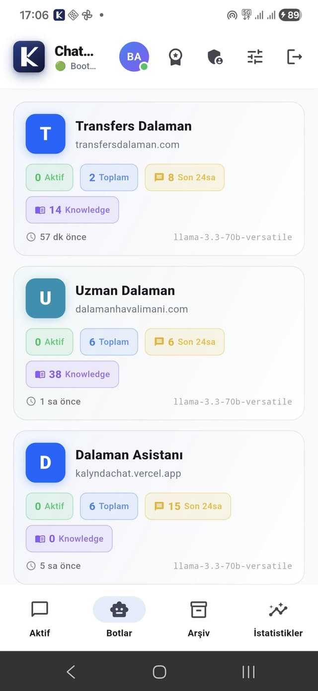 Kalynda Chat Bot 3