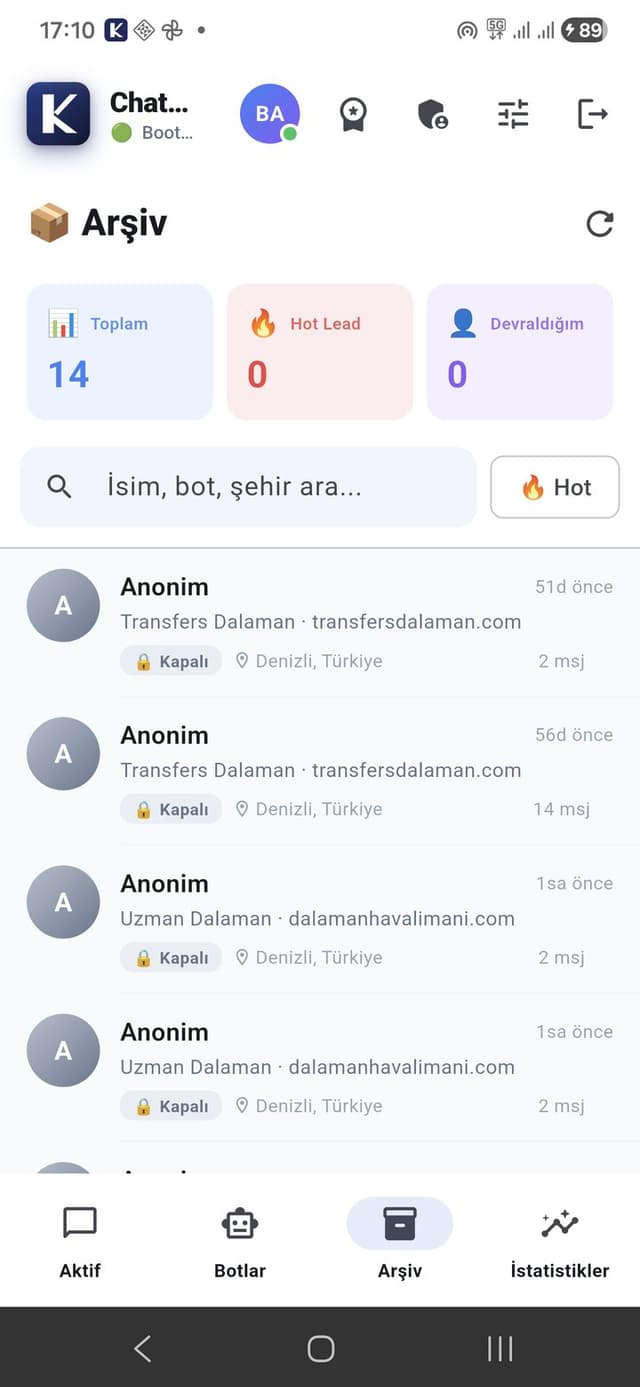Kalynda Chat Bot 11