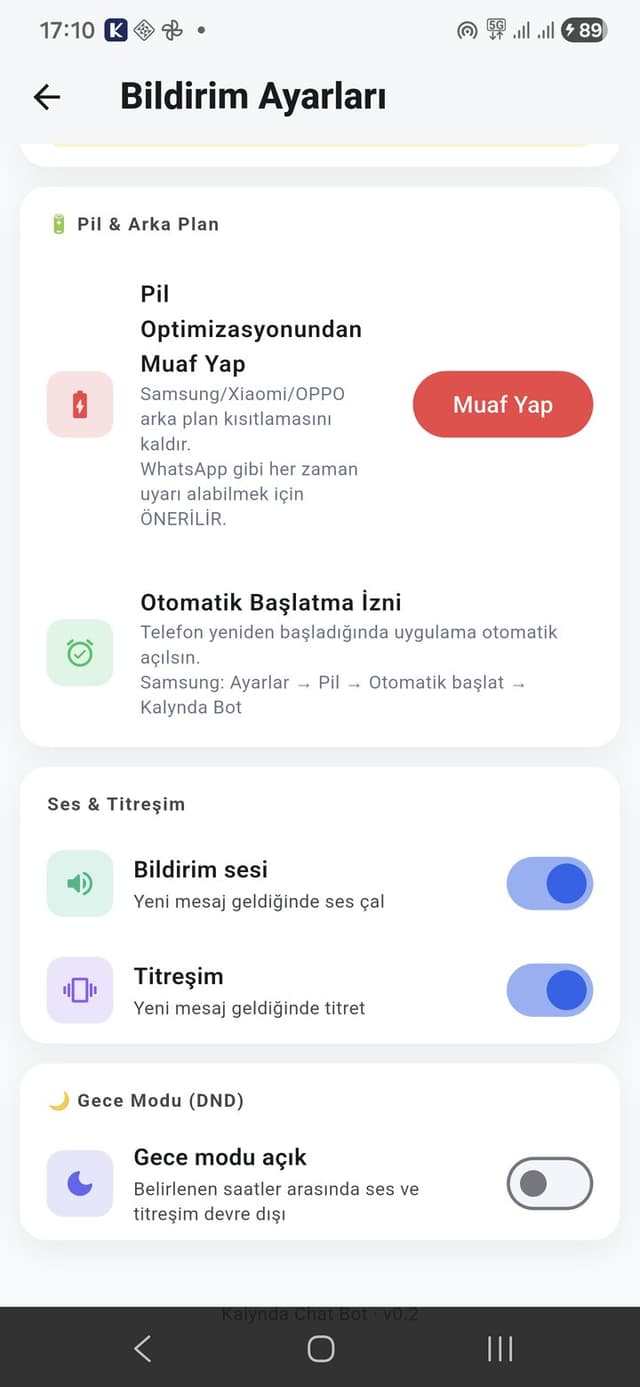 Kalynda Chat Bot 13